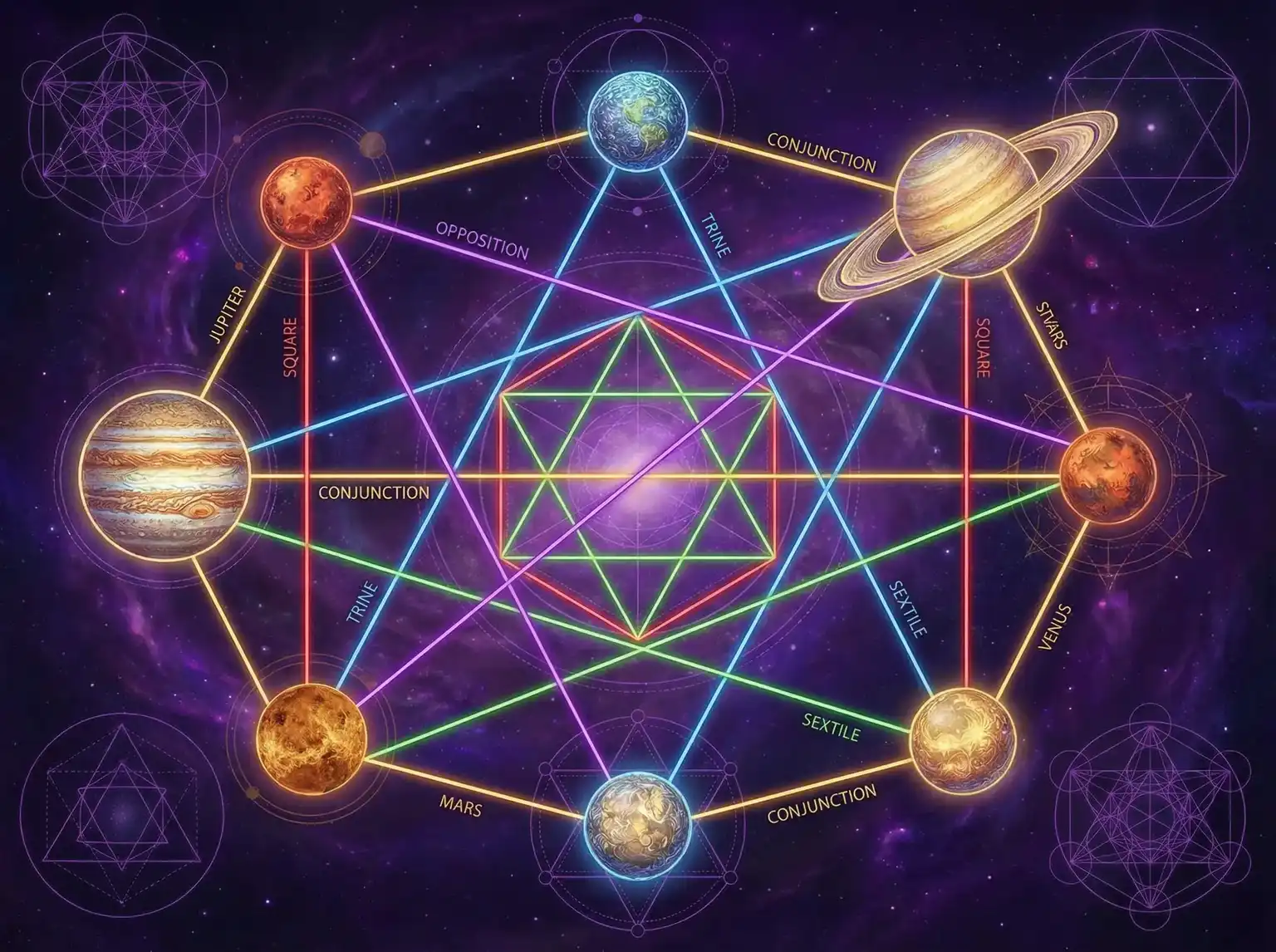 行星相位解读 - 史密斯先生电影 | 占星学进阶
